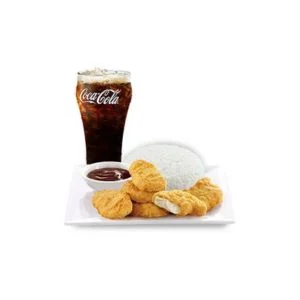 6-pc. Chicken McNuggets with Rice